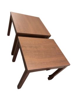 Wooden Side Tables - Set of 2