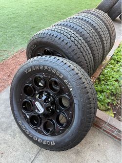 Ford f250 wheels and tires set of 5 good
