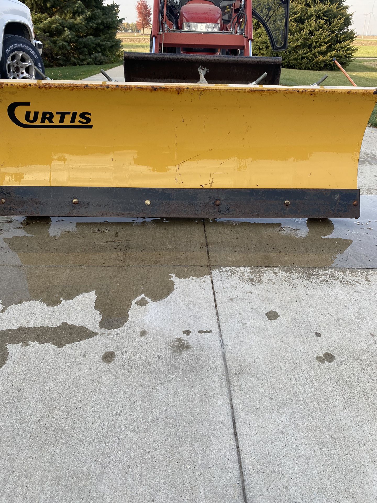Curtis Tractor Loader 6’ Snow Blade 