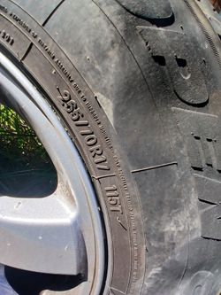 3 Ford 6 lug rim
