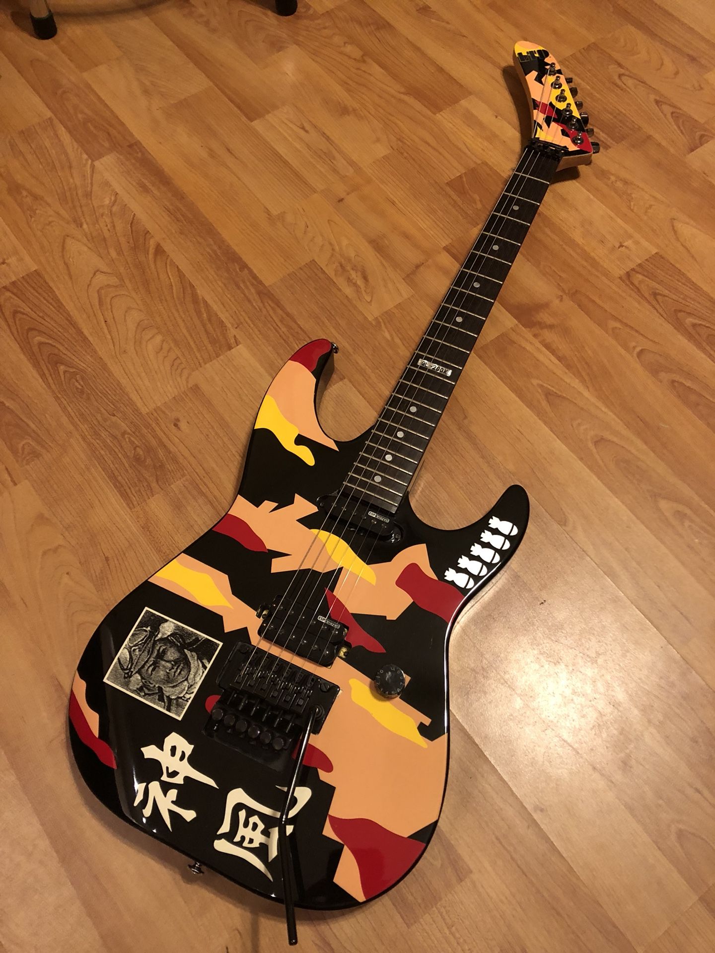 George Lynch Kamikaze ESP LTD GL200K Electric Guitar
