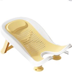 Montesy Newborns Butt Washing Tool Children's Bath Stand Portable Baby Ass Washing Stand Can Sit or Lie Down for Washing