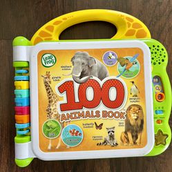 Leap Frog 100 Animals Book