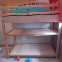 Solid Wood Infant/Toddler Changing Table