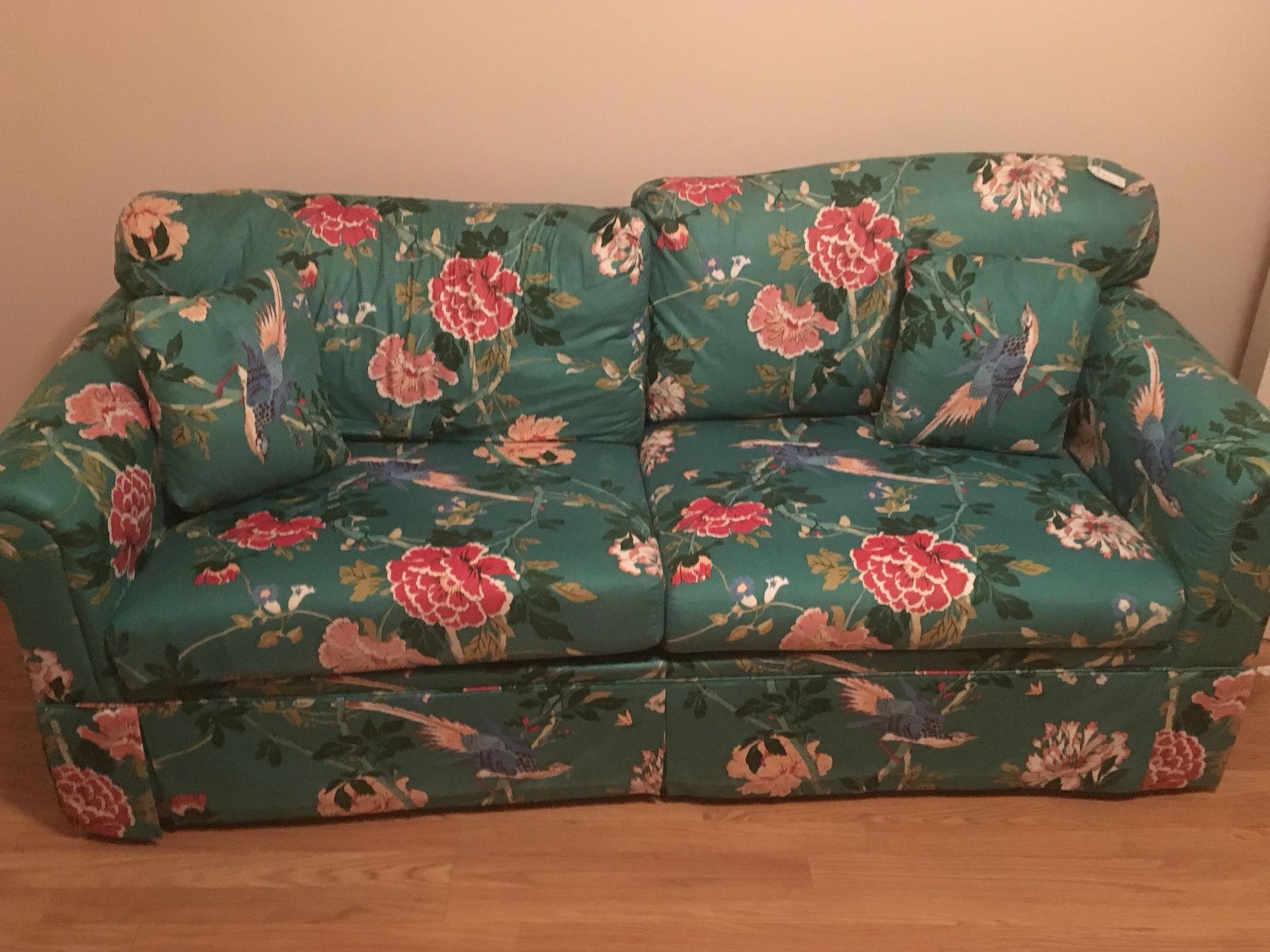 Pull out sofa bed no pets no stains no smells pick up in knightdale oh must have help to load firm price 45