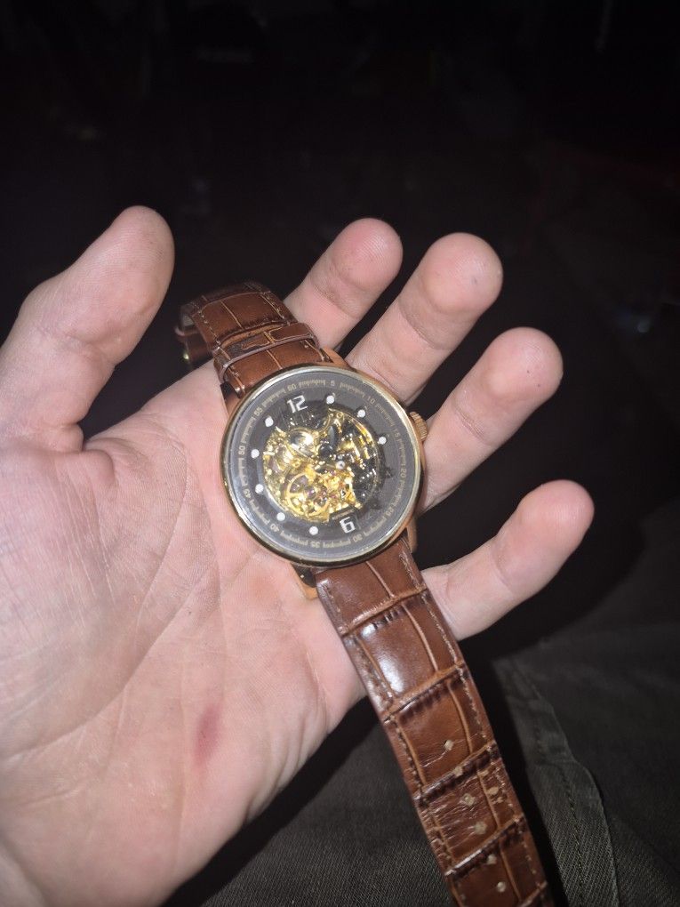 Gold Relic Watch