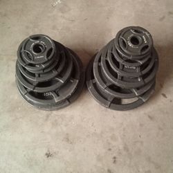 Fitness Gear 255lbs Olympic Weight Set