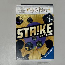 Harry Potter Strike Dice Game UNOPENED