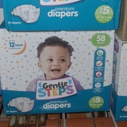 Gentle Steps Size 5 Diapers
