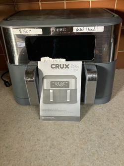 Air Fryer- dual temp with 2 cookers
