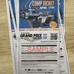 Grand Prix of Long Beach Tickets 
