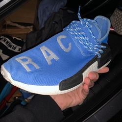 Mens Adidas Blue Human Racers Sz 11 
