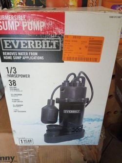 Sump pump