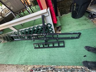 Discount ramps E bike/dirtbike trailer hitch carrier