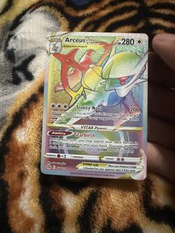 Rainbow Arceus Vstar