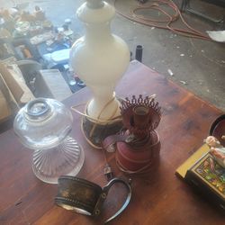 Vintage Oil Lamps 
