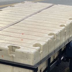 Military Grade Pontoon Dock. 5’w X 8’L 