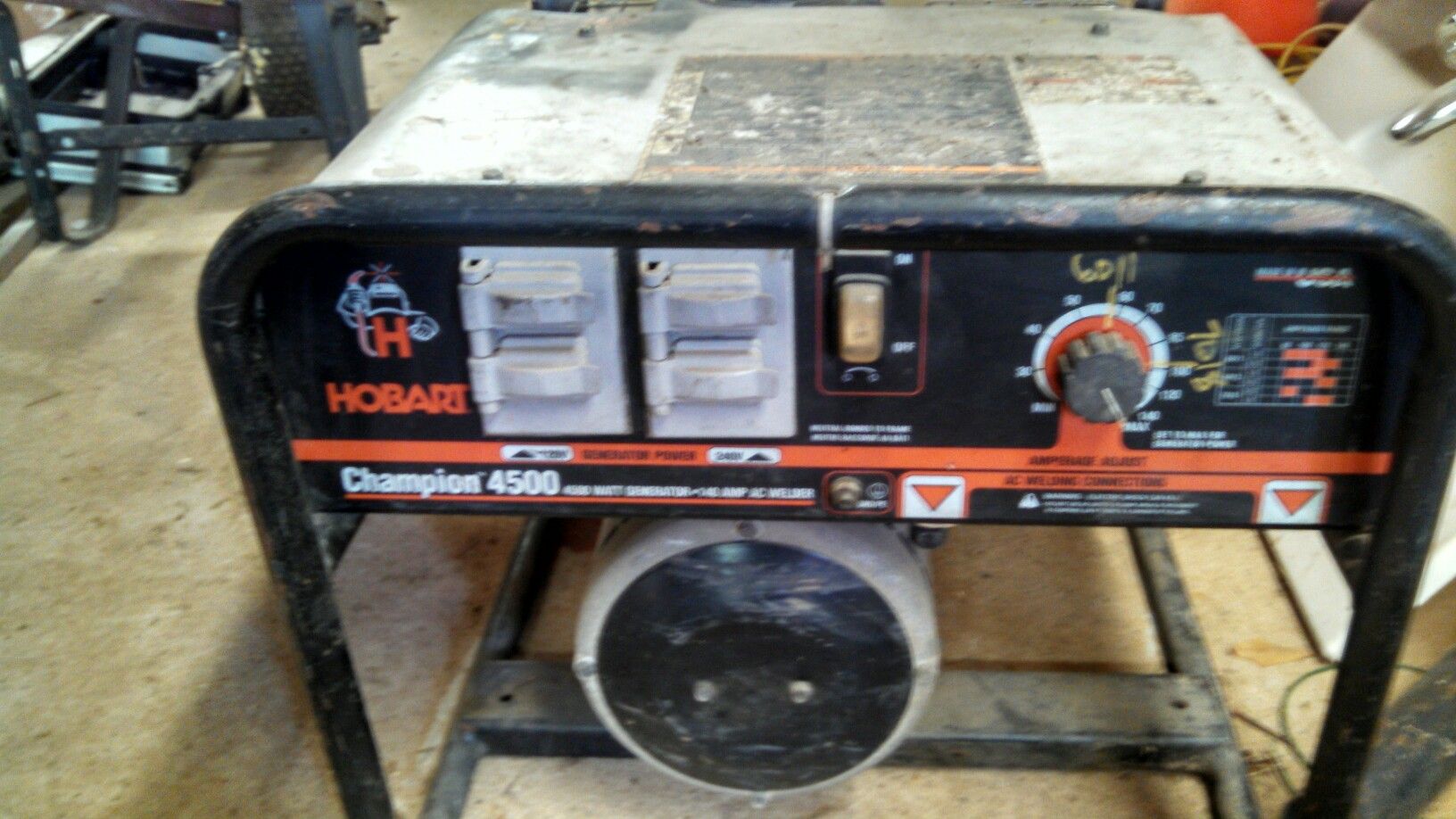 Hobart 500491 Champion 4500 AC Generator/AC Welder