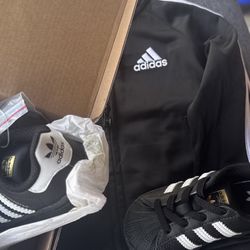 Children Puma & Adidas Track Suits & Matching Sneakers Included $55
