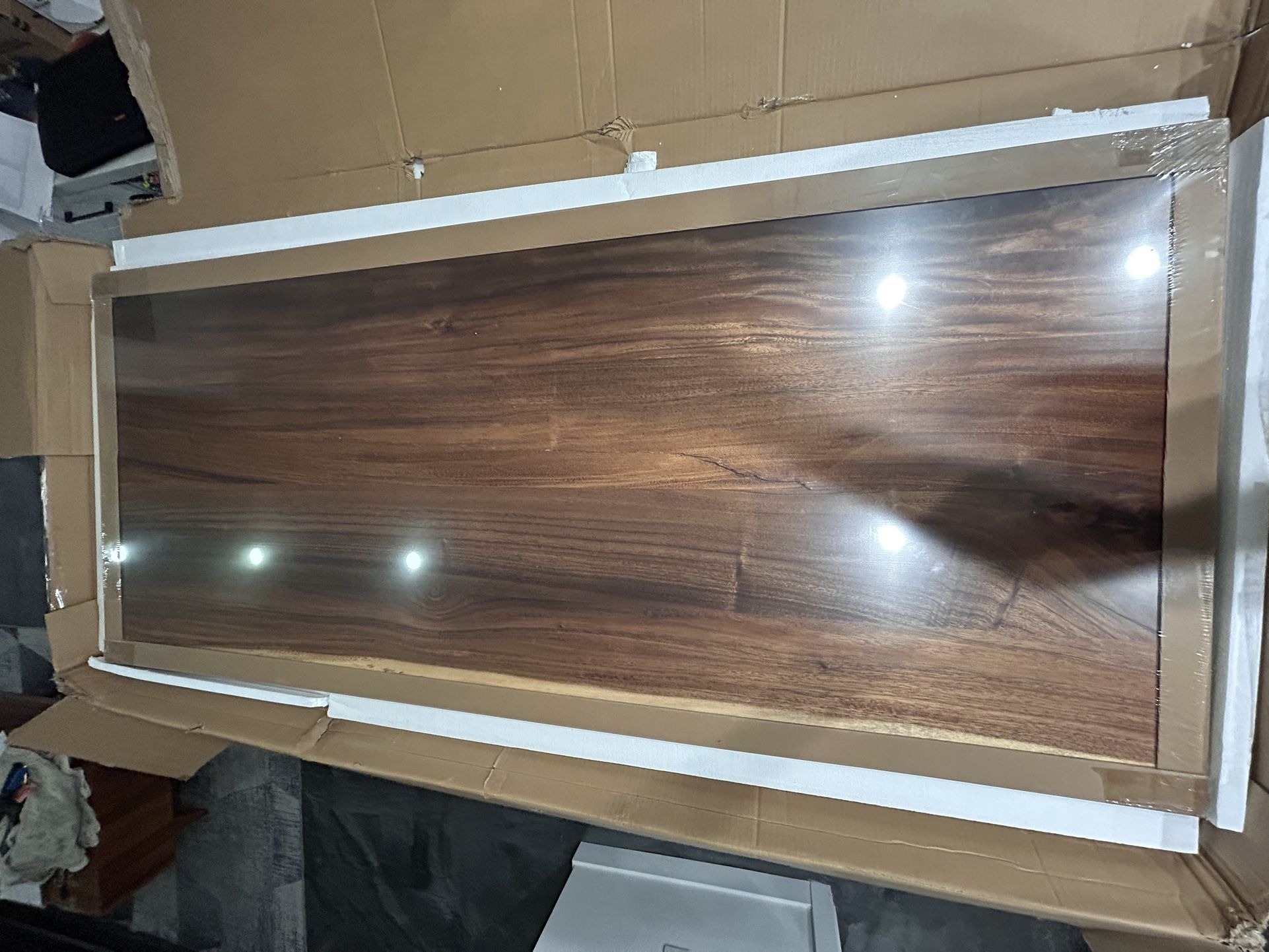 Live edge top for desk or table