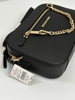  Jet Set Large Saffiano Leather Crossbody Bag : Clothing, Shoes  & Jewelry