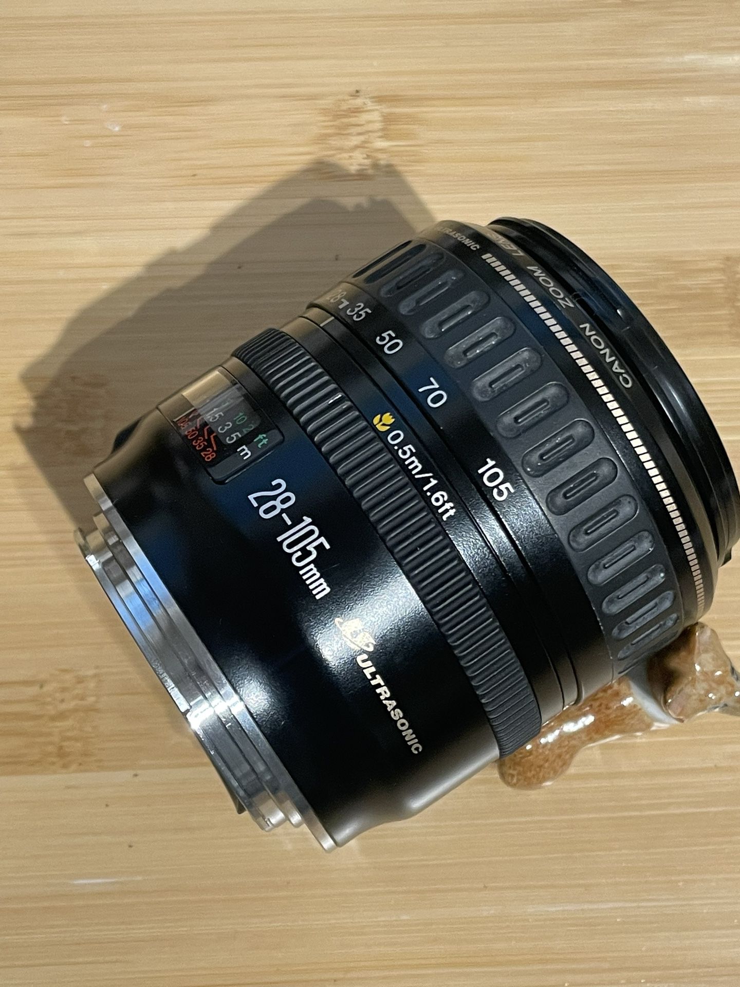 Canon Ultrasonic EF 28-105MM 1:3.5-4.5 zoom camera lens