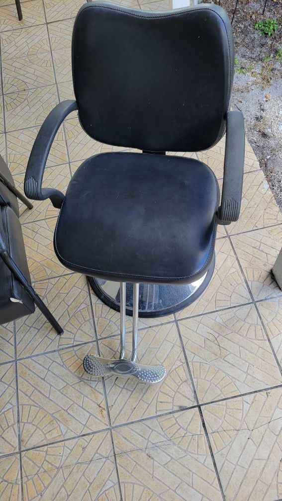 Salon Hair Dryer, and Salon Chair