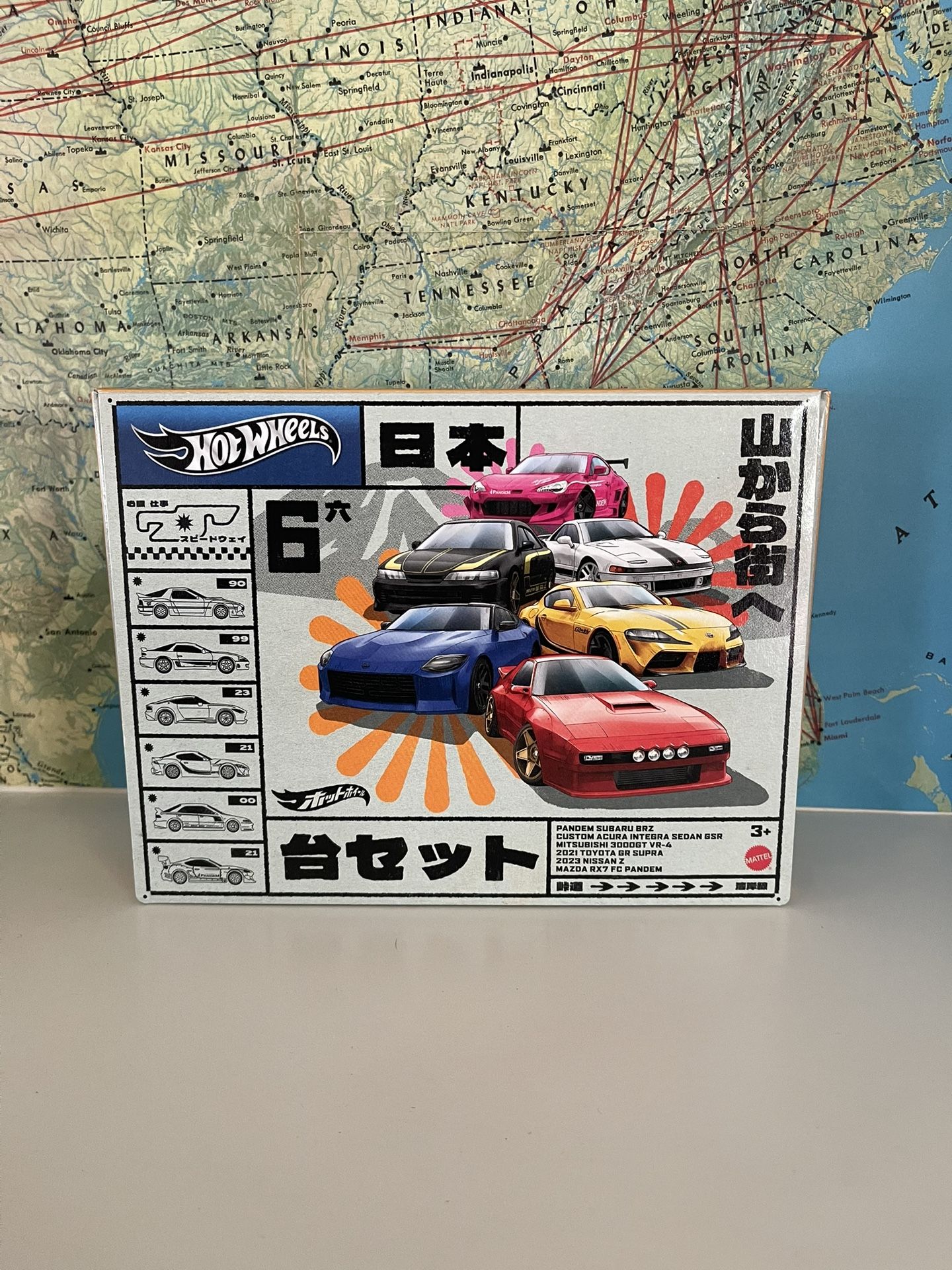 Hot Wheels Silver Series JDM Set