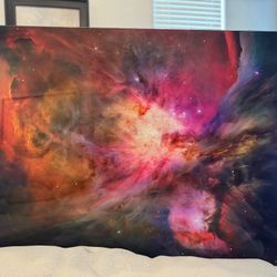 $125 & $50 Delivery Fee Or Can Pickup 32” X 48” High Quality Acrylic Glass HD Picture. Very Nice. Heavy. Well Made. 
