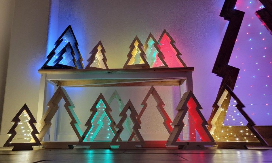 Handmade Christmas Trees