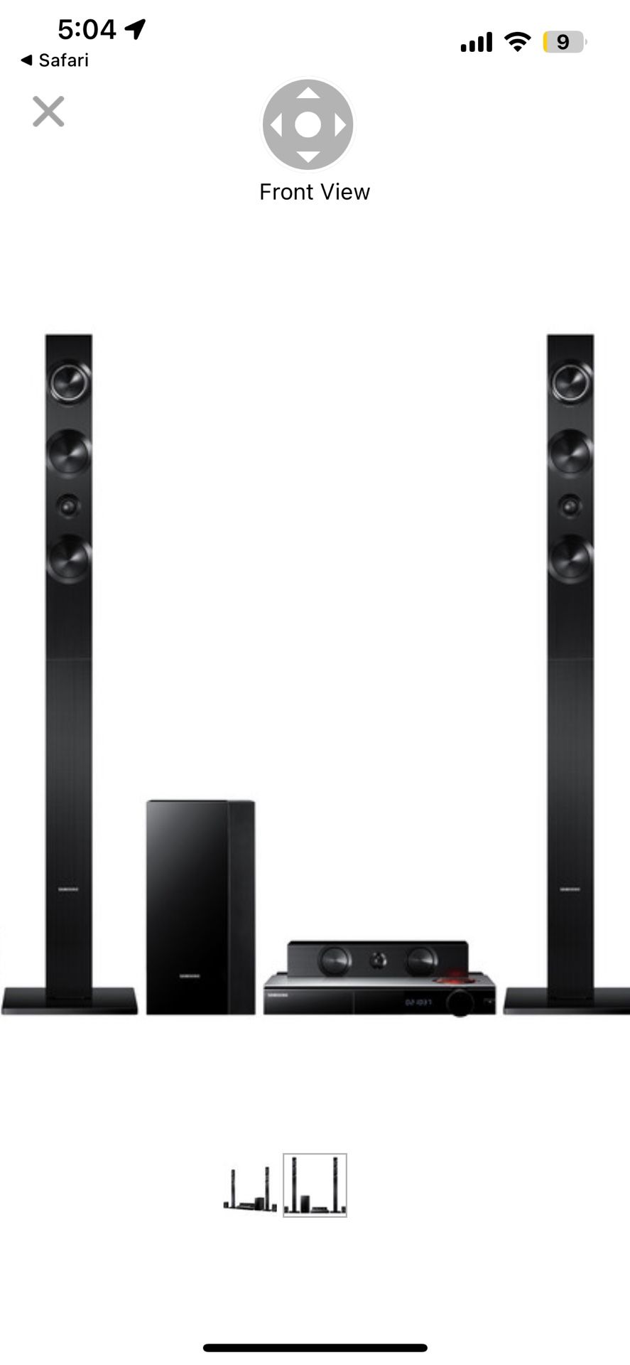 Samsung 3D Blu-Ray Sound System