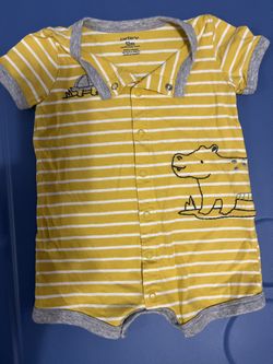 Carter’s Baby Summer Outfit With Romper 12 Months
