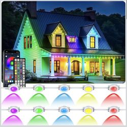 Brand new 300FT Permanent Outdoor RGB Lights, IP67 Waterproof