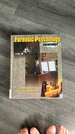 Forensic Psychology Third Edition Textbook