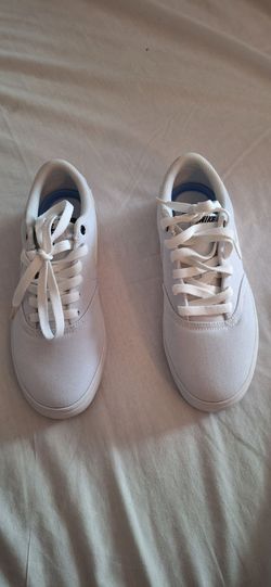 Nike Women's Size 6.5 White Canvas Sneakers