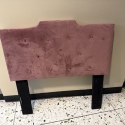 Pink Twin Bed Headboard 