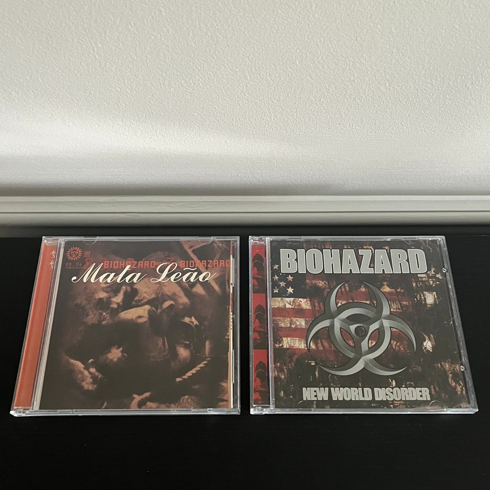 Biohazard New World Disorder Mata Leao 2 CD Lot 1(contact info removed)