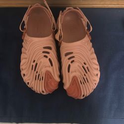 Pink Crocs Pollex Size 12