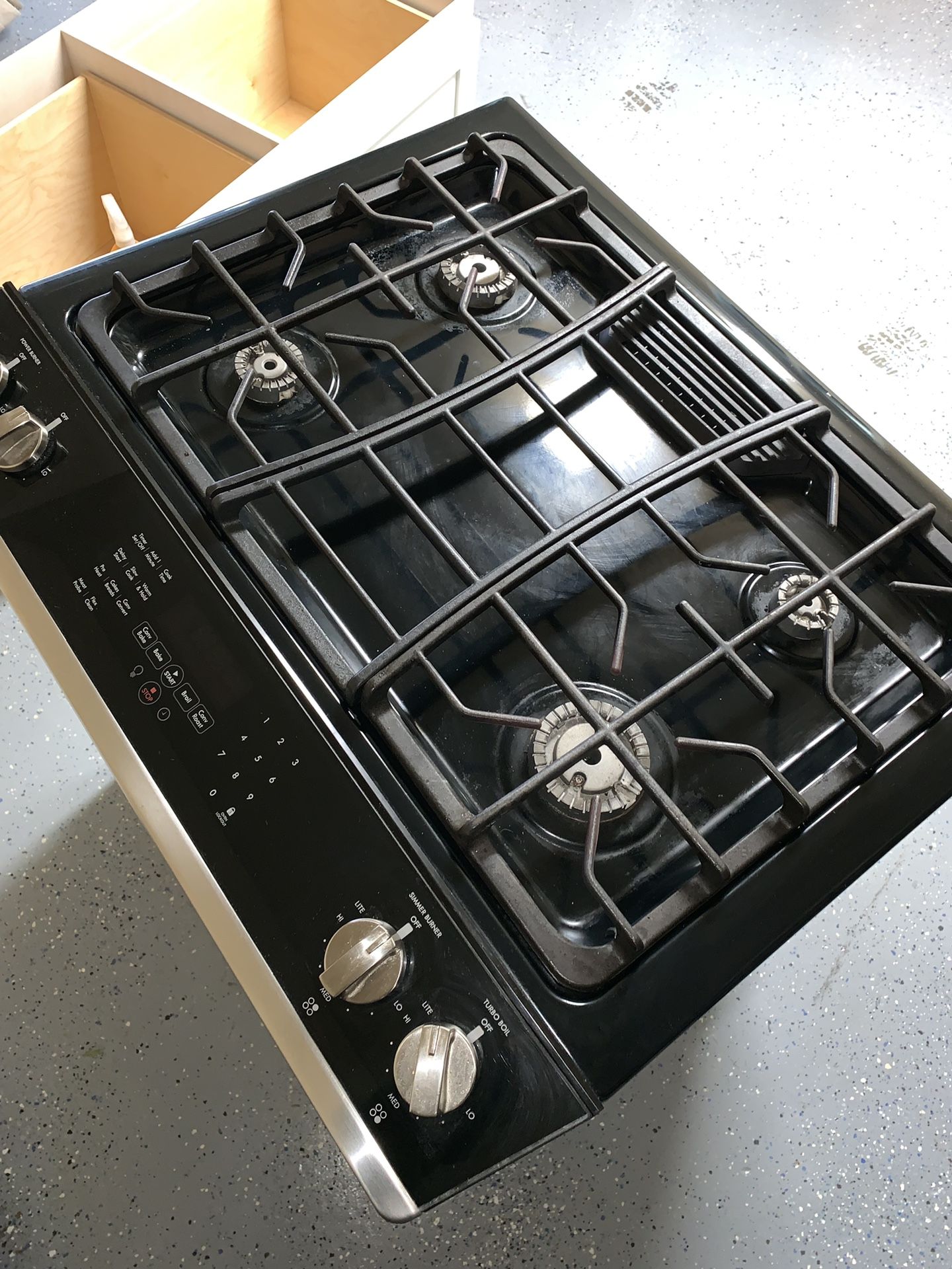 Kenmore Elite Gas Range Full Glass Slidein w/ Electronic Oven Control