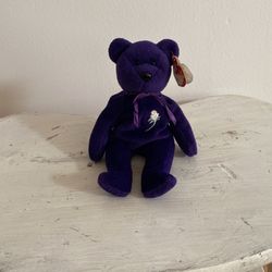 Beanie Baby - Princess Diana Bear