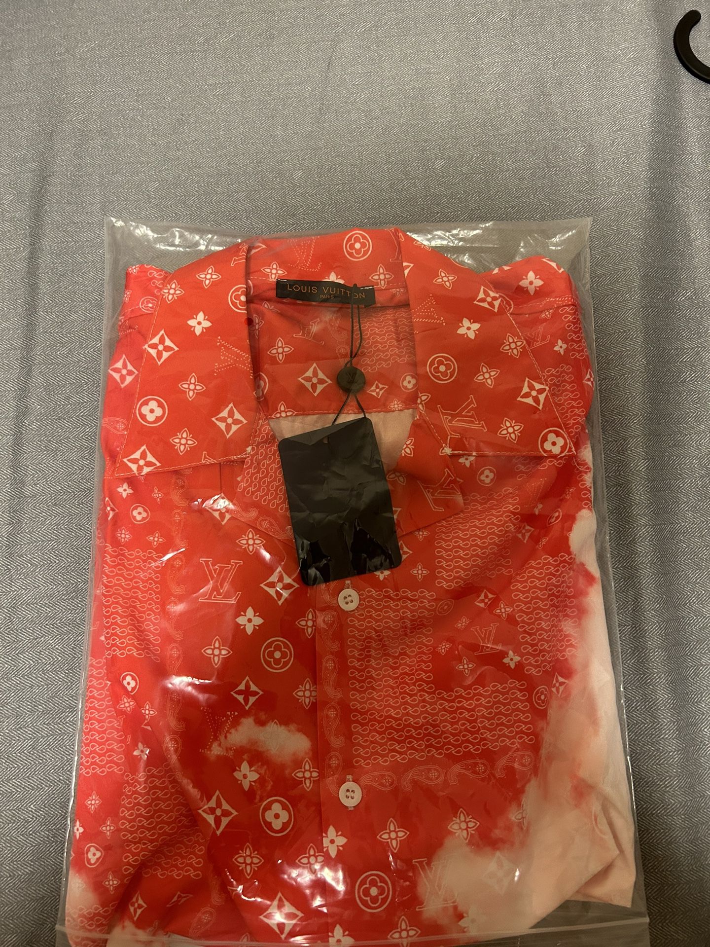 Louis Vuitton Monogram Bandana Short-Sleeved Shirt Size M for Sale