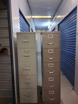 Metal file cabinet  $ 100 each