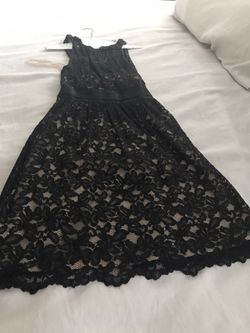 Black lace dress from banana republic