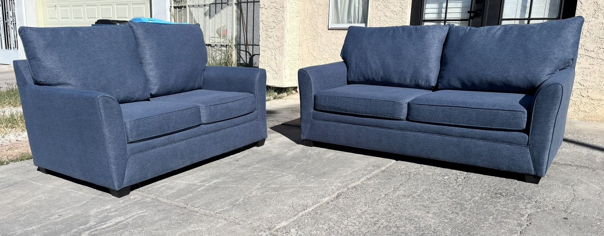 Beautiful Living Spaces Sofa Couch Set ( Delivery Available)