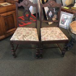 19 Century Antique Chairs From Germany