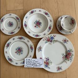 Lenox Rose J300 & Aurora (L347) set of 8