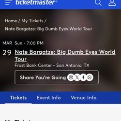 Nate Bargatze Tickets - 3/29/26 SA Show