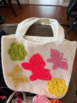 Handmade crochet bags