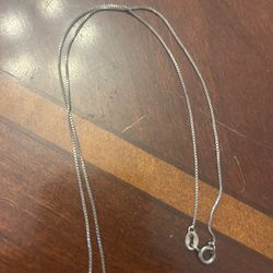 Z066 2.07g  18 inch 925 sterling silver necklace chain 