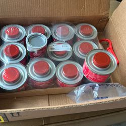 Gas One 12 Pack 6 Hour Chafing Fuel - Food Warmer for Chafing Dish Buffet Set - Reusable Liquid Safe Fuel With Wick & Lid Opener